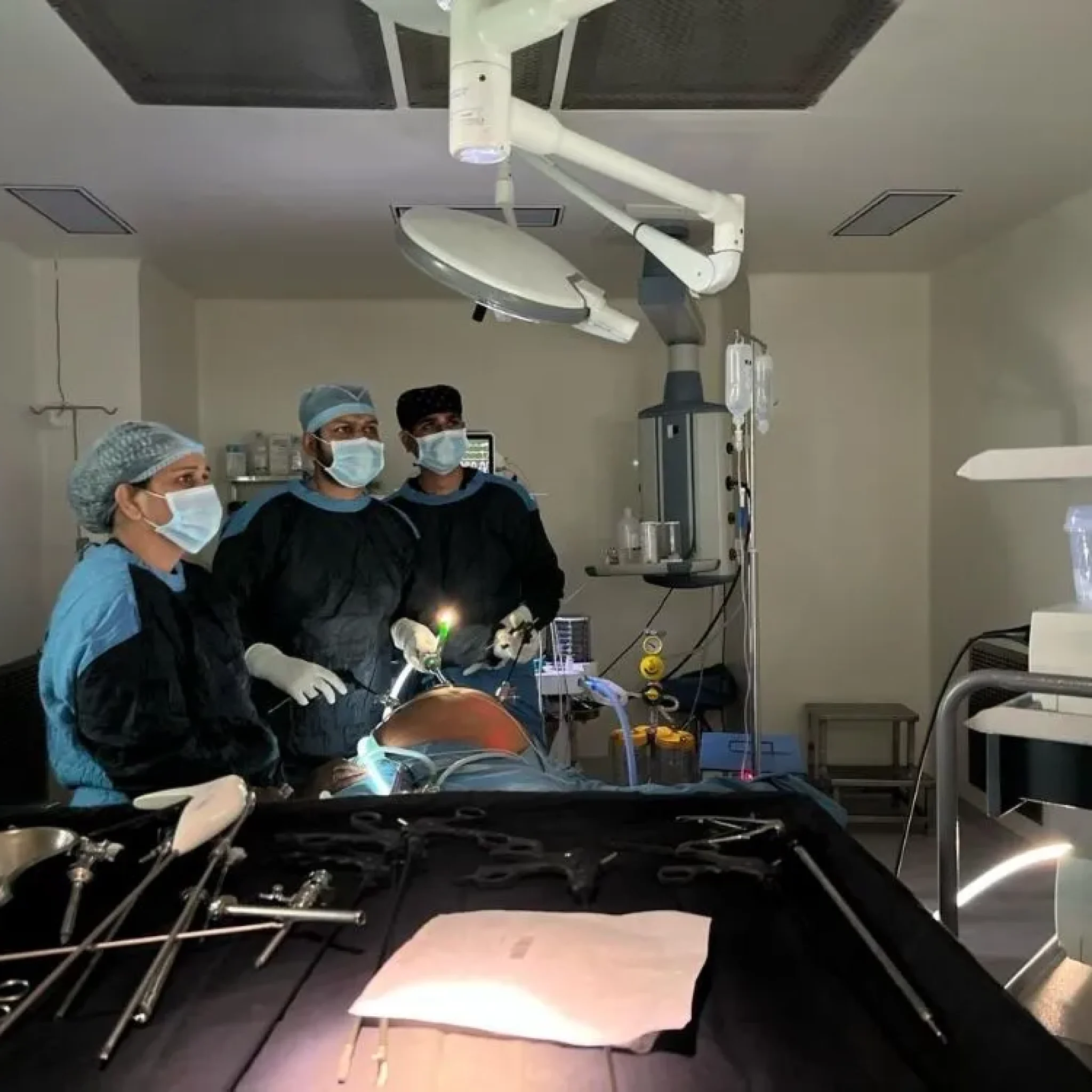 Dr. Jenit Gandhi in OT