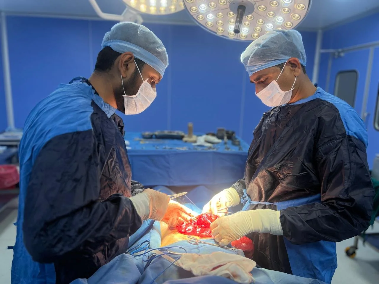 Dr. Jenit Gandhi Performing Bariatric Surgery